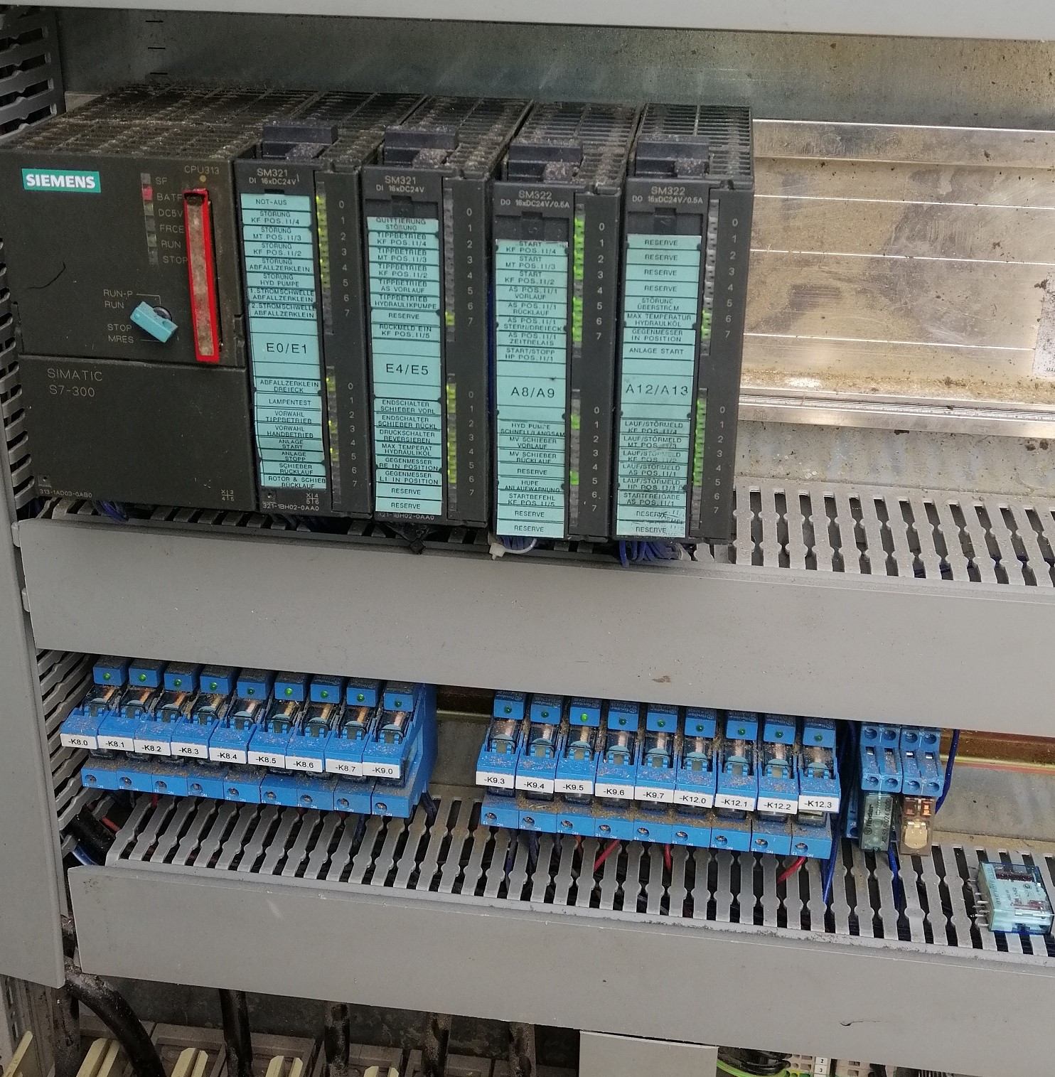 BATF (Battery Fault) Warnung auf einer Siemens S7-300 PLC